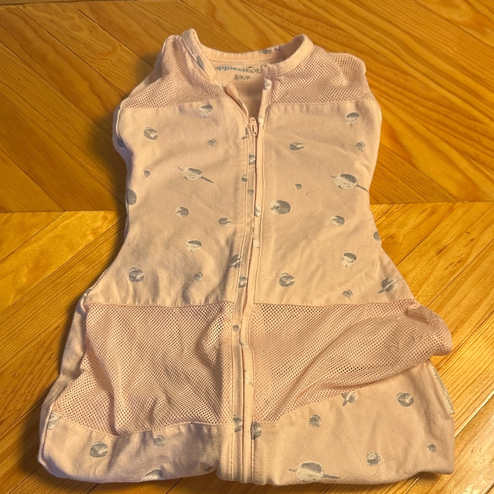 Pink Zip-Front Sleep Sack for Kids